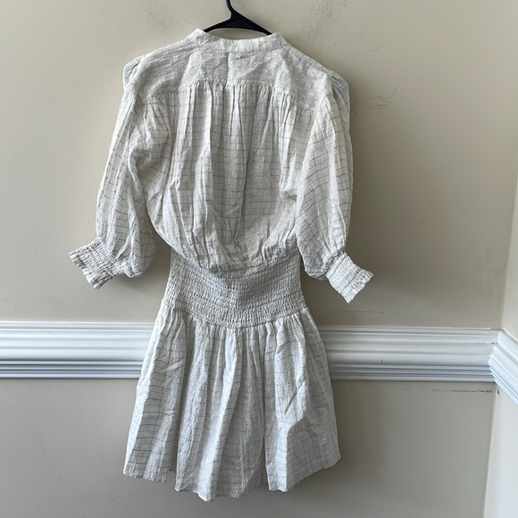 NEVER A WALLFLOWER Women's Smocked Waist Dress - Picture 7 of 7